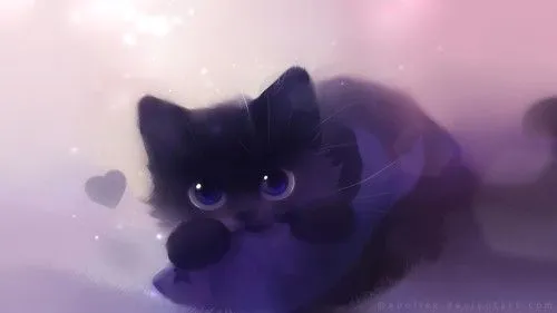 Gatos anime tiernos para dibujar - Imagui
