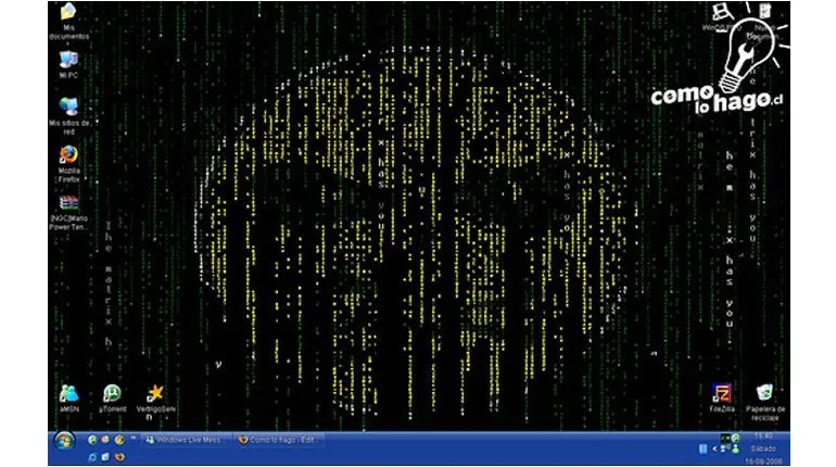 Cómo Lo Hago | Cómo dejar nuestro fondo de pantalla al estilo Matrix
