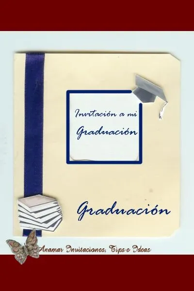 les dejo esta muestra para invitacion de graduacion si te agrada aqui ...