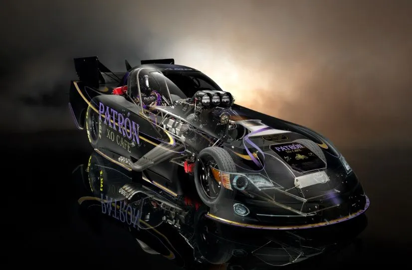 DeJoria Unveils New Look For Tequila Patron Funny Car - Dragzine DeJoria Unveils New Look For Tequila Patron Funny Car - Dragzine