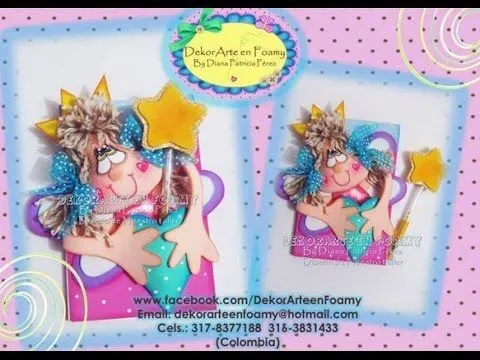DEKORARTE EN FOAMY - Libreta en Foamy- - microporoso - goma eva ...