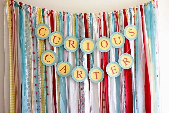 Dekoration des Kinder Party von Jorge die neugierigen – Curious ...