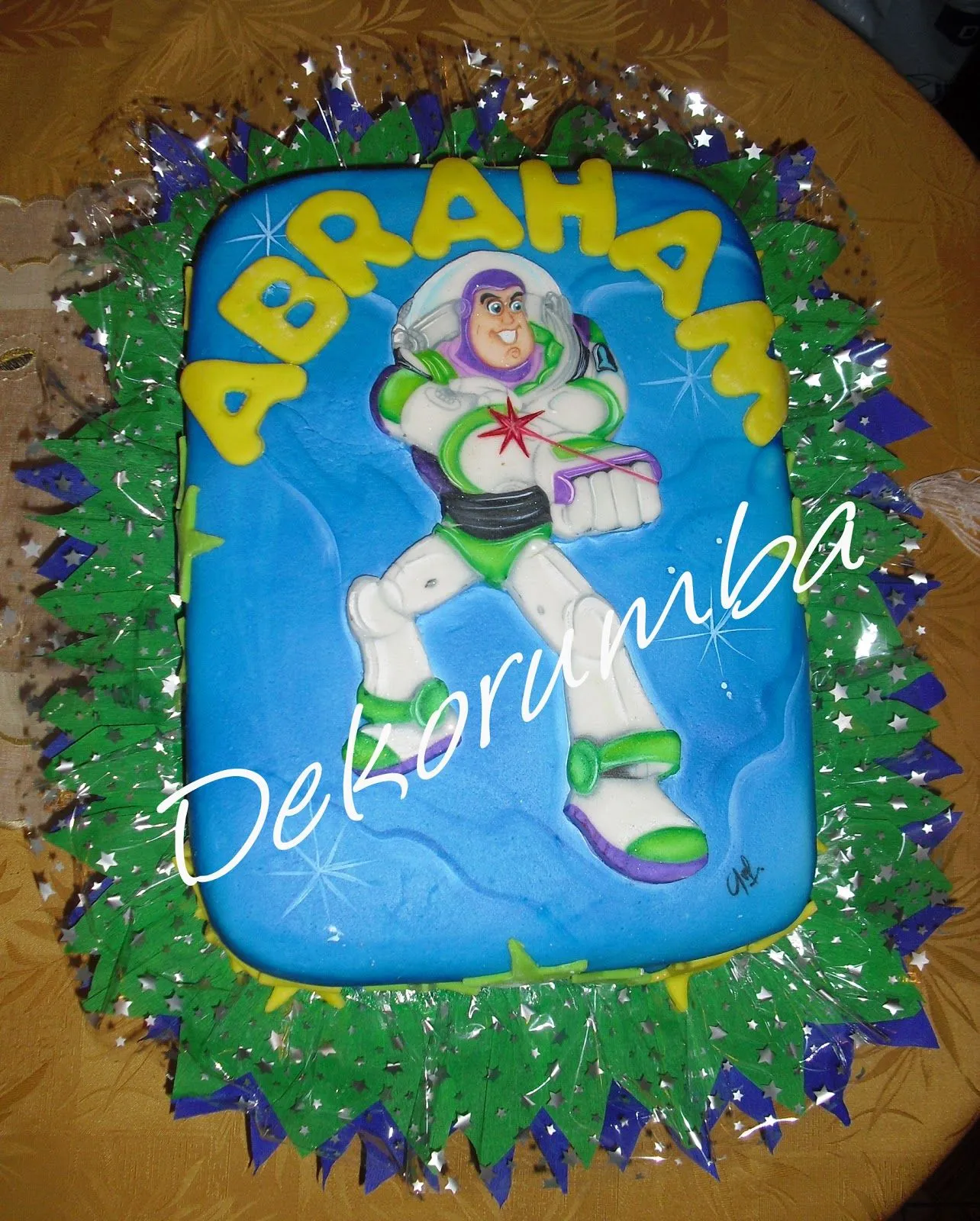 Dekorumba: Torta de Buzz Lightyear