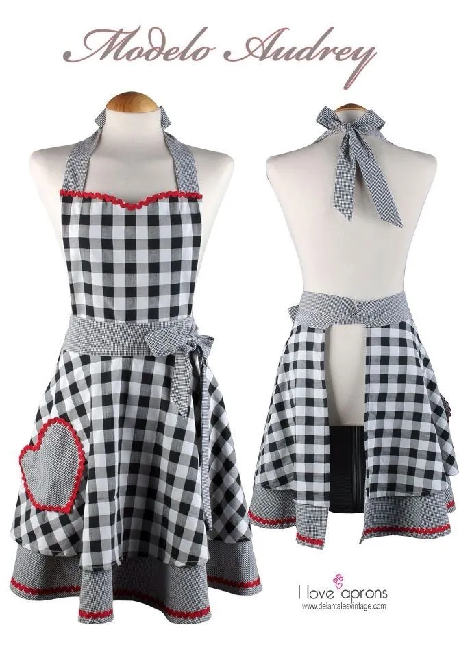 Delantales Vintage, para cocinar con estilo > Moda Actual. es Delantales Vintage, para cocinar con estilo > Moda Actual. es