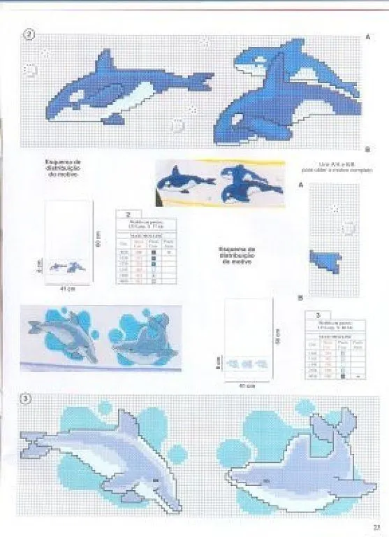 delfines (2) | Aprender manualidades es facilisimo.com delfines (2) | Aprender manualidades es facilisimo.com