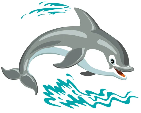 Delfines en caricatura — Vector stock © insima #36165041 Delfines en caricatura — Vector stock © insima #36165041
