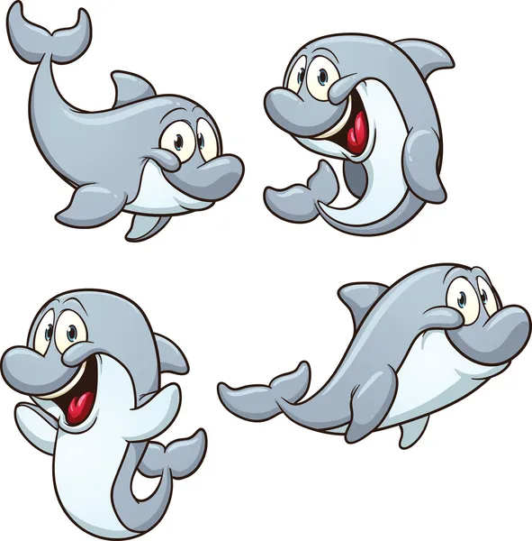 delfines en caricatura — Vector stock © memoangeles #30875515 delfines en caricatura — Vector stock © memoangeles #30875515