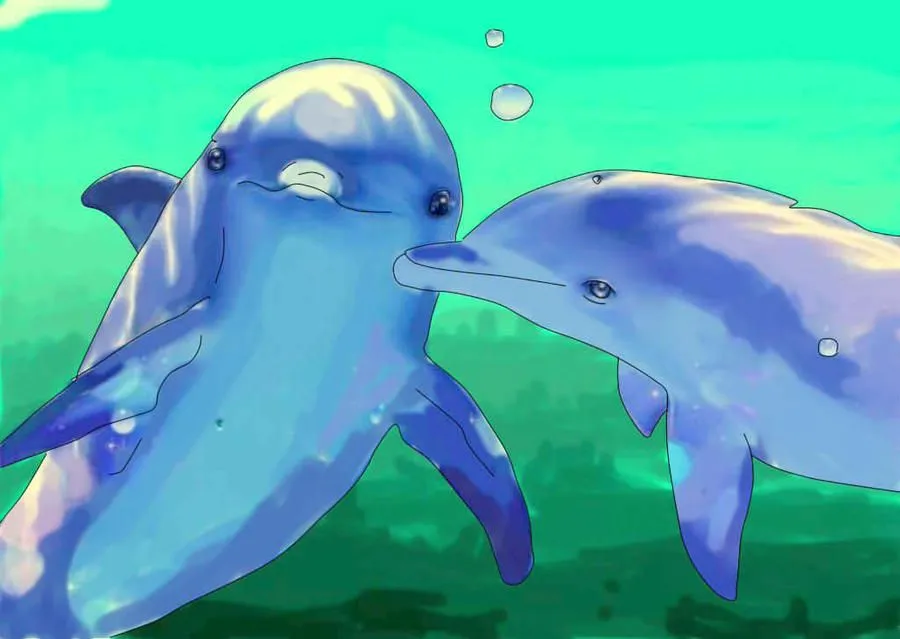 Delfines Enamorados by DannyFlips on DeviantArt