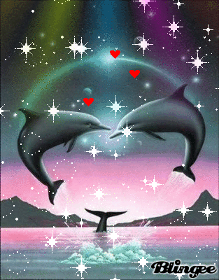 delfines enamorados Fotografía #129369820 | Blingee.
