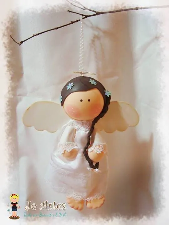 Delicada angelita paso a paso - Todo en Goma Eva