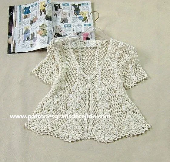 Delicadeza de verano | Crochet y Dos agujas Delicadeza de verano | Crochet y Dos agujas