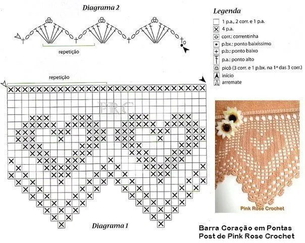 Delicadezas en crochet Gabriela: Hermoso diseño para toallas ...