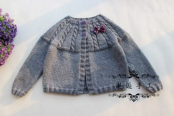 Delicadezas en crochet Gabriela: Saquito y vestido niña en dos ... Delicadezas en crochet Gabriela: Saquito y vestido niña en dos ...