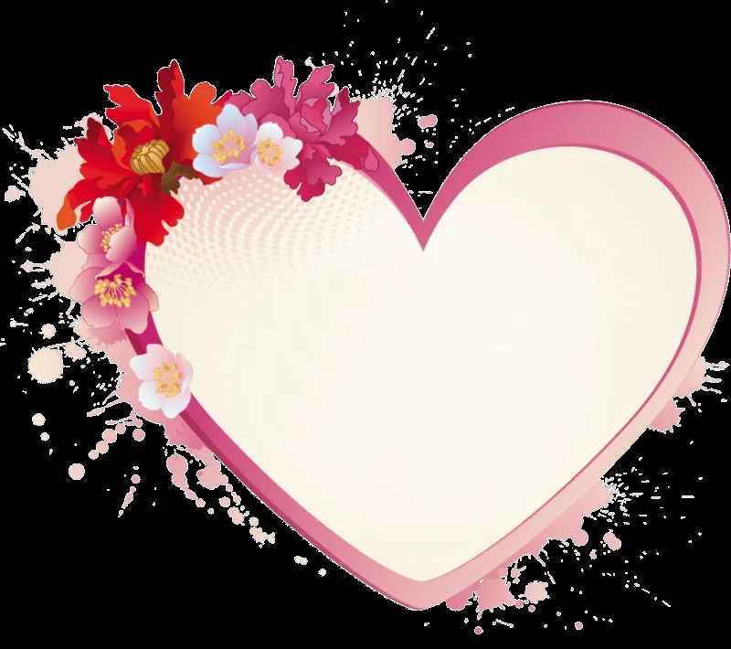 Delicados Corazones para San Valentín en Png. | Marcos Gratis para ... Delicados Corazones para San Valentín en Png. | Marcos Gratis para ...