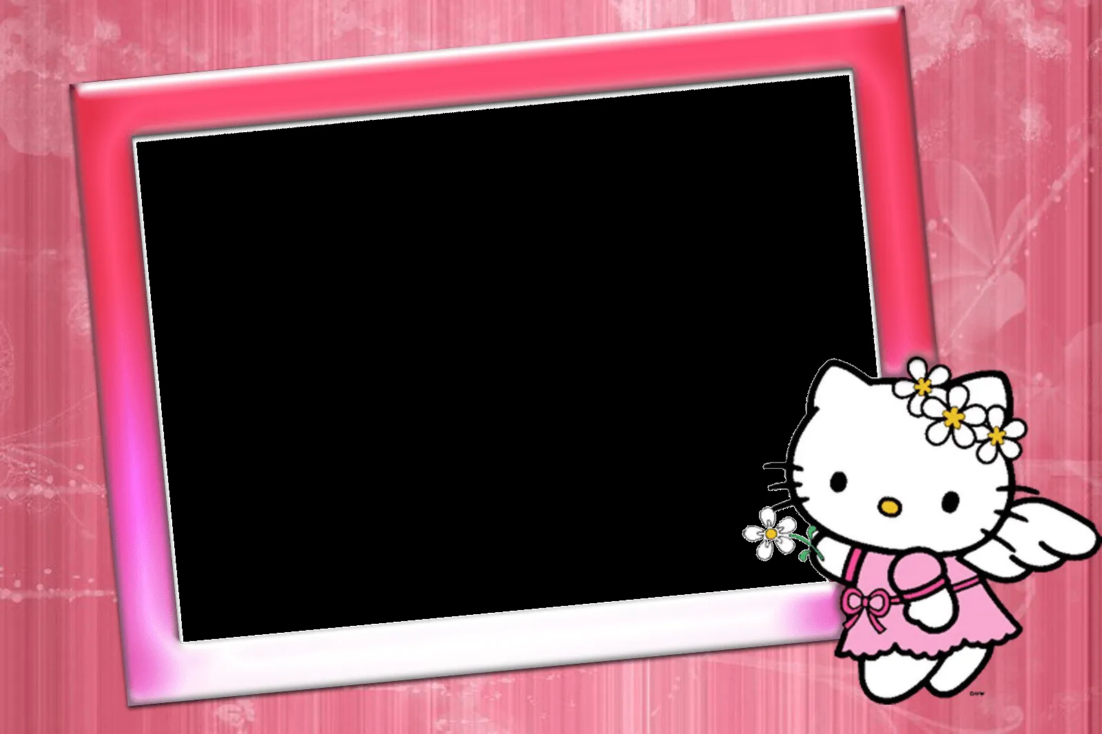 Delicados Marcos de Hello Kitty, todos en Png. | Marcos Gratis ...