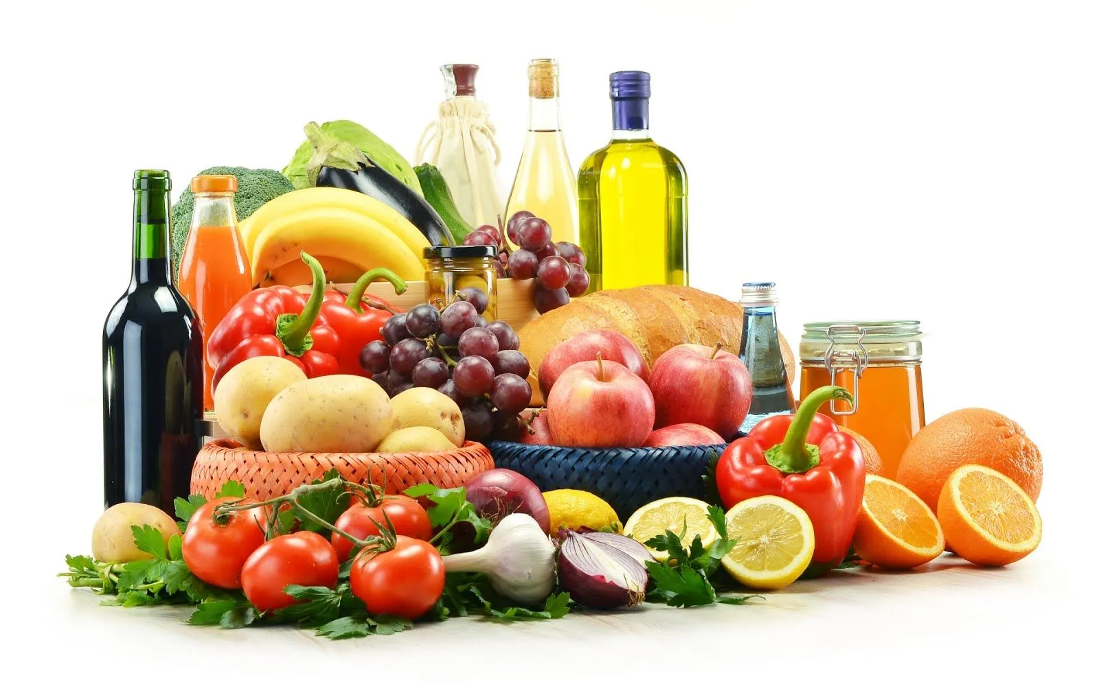 Deliciosa comida saludable - Frutas, Vegetales y Aceites | Banco ... Deliciosa comida saludable - Frutas, Vegetales y Aceites | Banco ...
