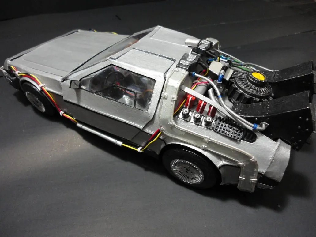 DeLorean DMC-12 BTTF Realistic Papercraft by BRSpidey on DeviantArt DeLorean DMC-12 BTTF Realistic Papercraft by BRSpidey on DeviantArt