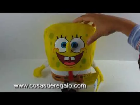 Demo peluche Bob Esponja - YouTube