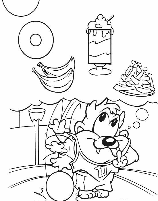 Demonio de tazmania bebé comiendo pizza - Imagui Demonio de tazmania bebé comiendo pizza - Imagui