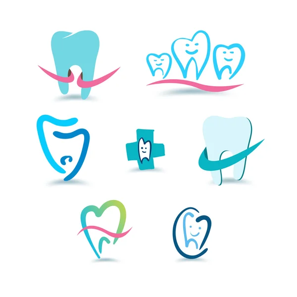 Dental icons. Stomatology. — Vetor de Stock © file404 #13677995