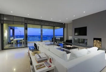 Departamento con estilo minimalista que incorpora iluminación LED ... Departamento con estilo minimalista que incorpora iluminación LED ...