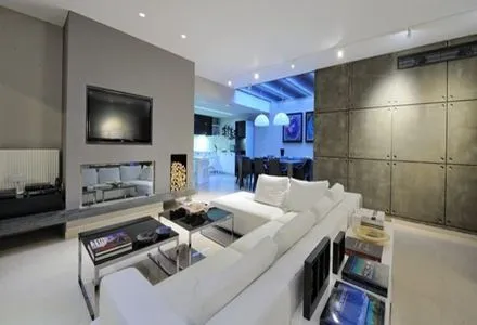 Departamento con estilo minimalista que incorpora iluminación LED ... Departamento con estilo minimalista que incorpora iluminación LED ...