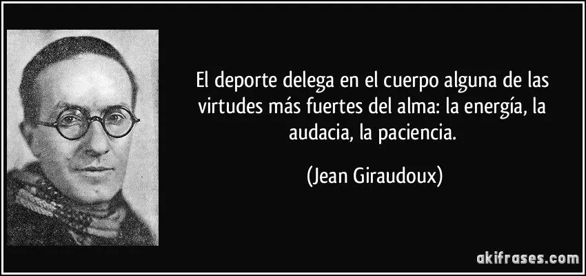 El deporte delega en el cuerpo alguna de las virtudes más... El deporte delega en el cuerpo alguna de las virtudes más...