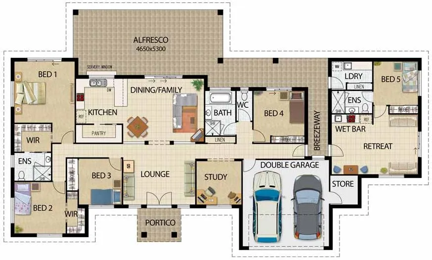 Planos de Departamentos | Planos de Casas