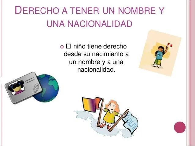 Derecho a un nombre y una nacionalidad - Imagui Derecho a un nombre y una nacionalidad - Imagui