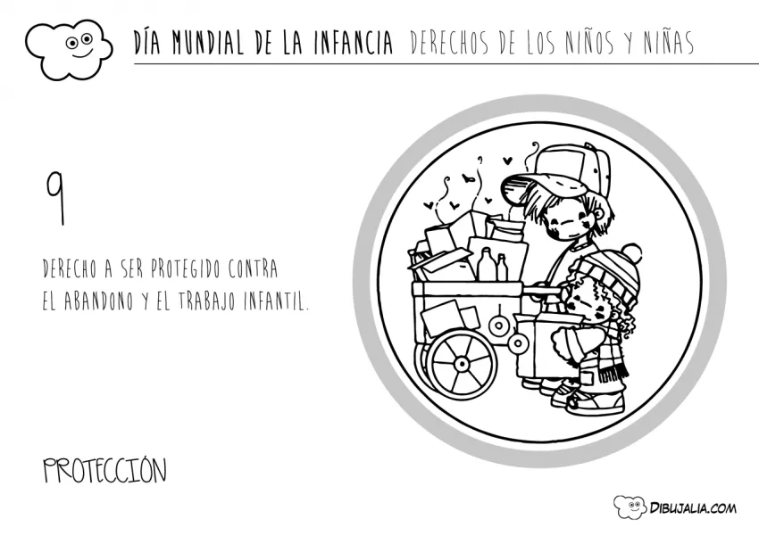 Derecho a la vida - Dibujo #423 - Dibujalia - Dibujos para Colorear y  Recursos Educativos