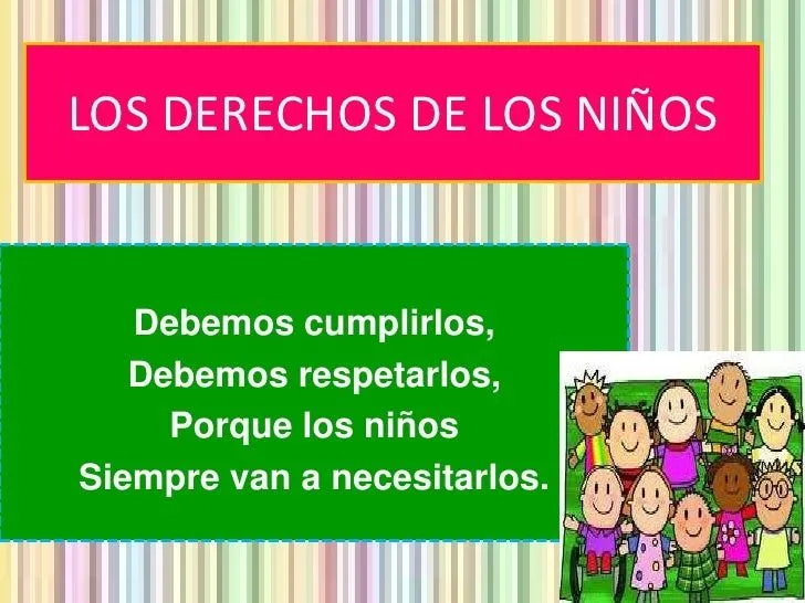 Derechos del Niño (Poemas)