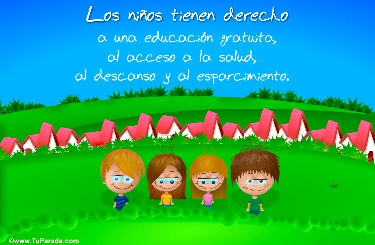 Derechos de los niños para compartir. Derechos de los niños, ver ...