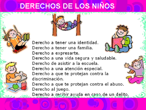 DERECHOS de los niños on Scratch