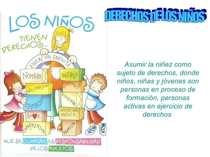 derechos de niños y niñas