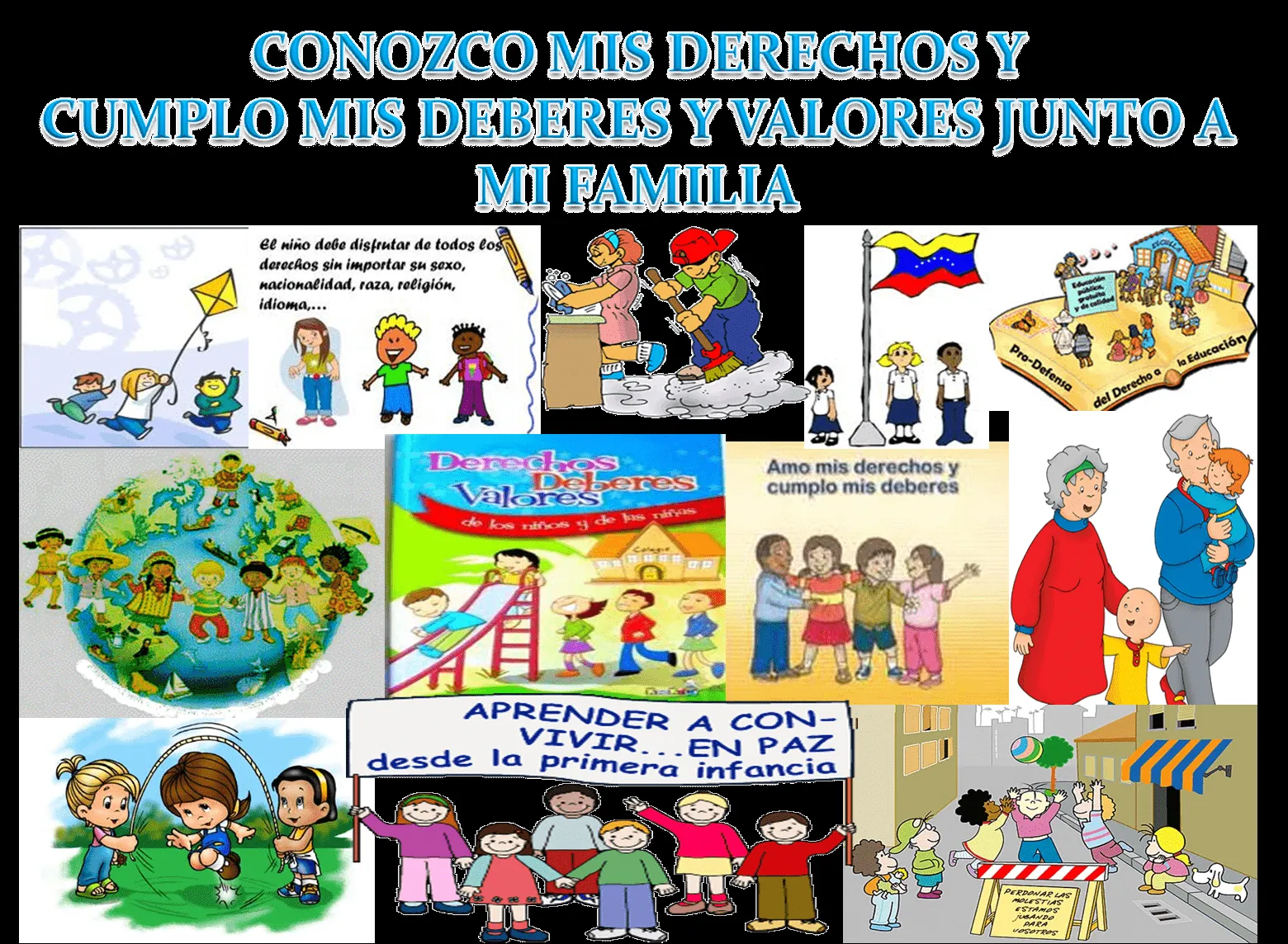 Derechos y Obligaciones de los niños y adolescentes