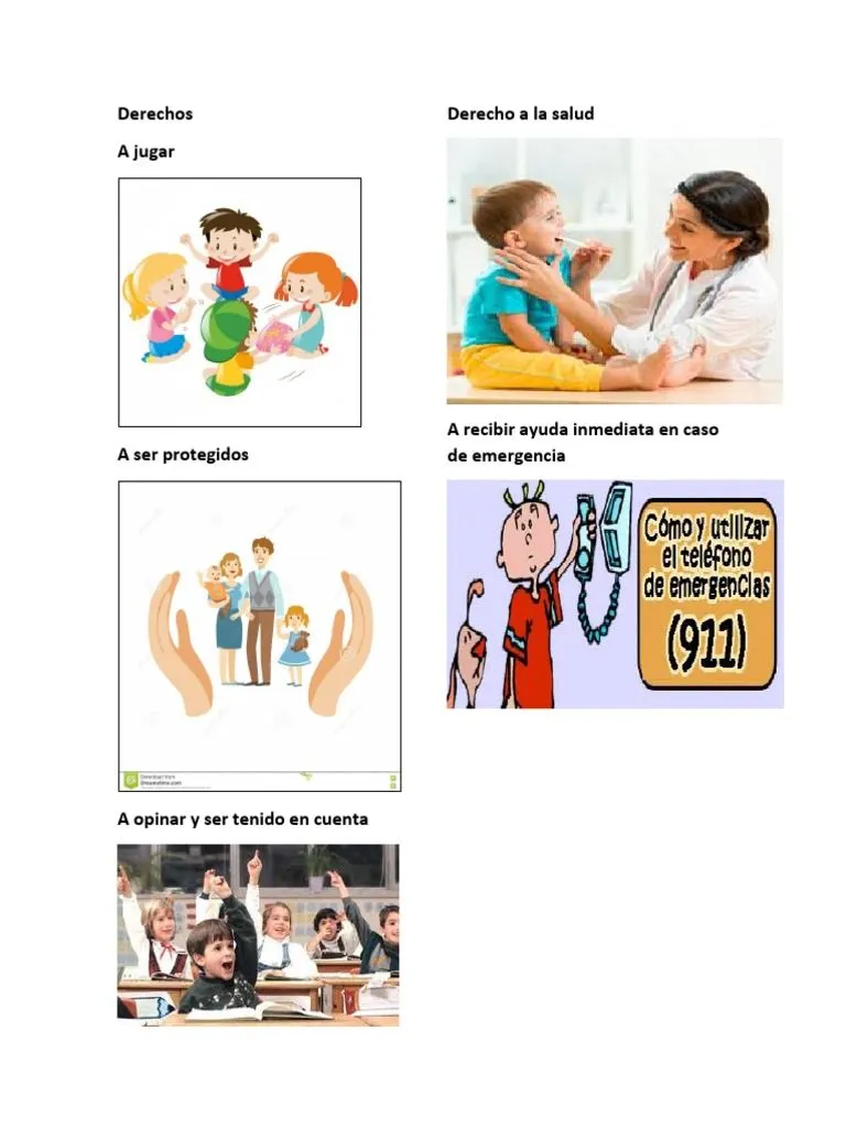 5 Derechos y 5 Obligaciones de Los Niños | PDF 5 Derechos y 5 Obligaciones de Los Niños | PDF