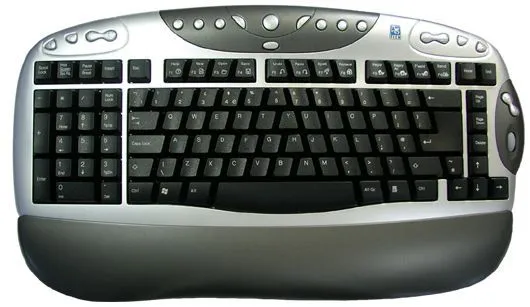 Teclado para zurdos