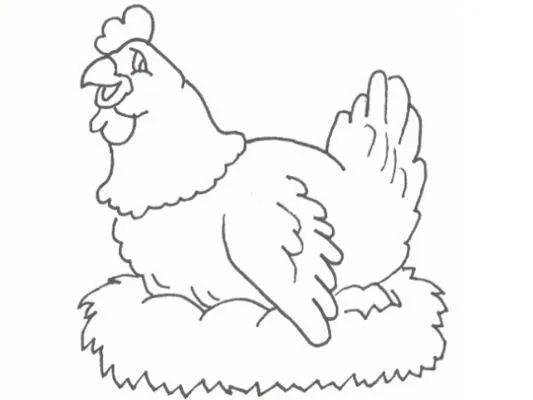 dibujo-de-un-pollo-para- ...