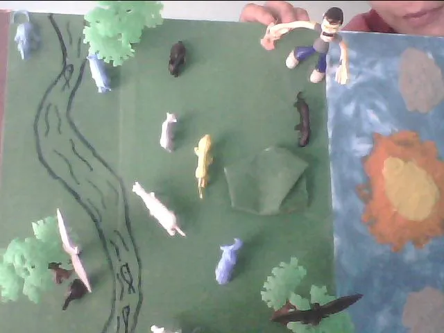 Desarrollo sustentable : MAQUETA DE PIRAMIDES ALIMENTICIAS