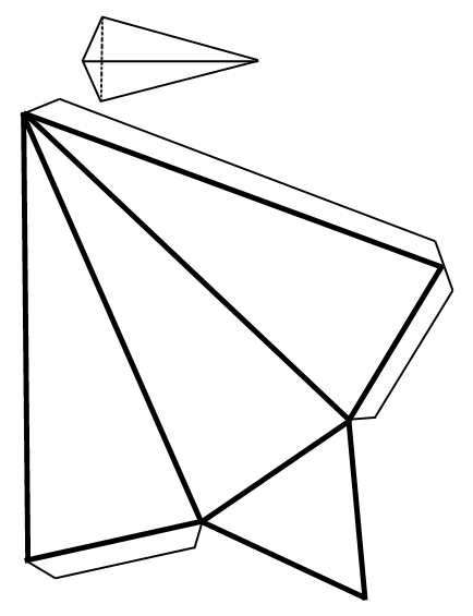 Como hacer cuerpos geometricos - Imagui