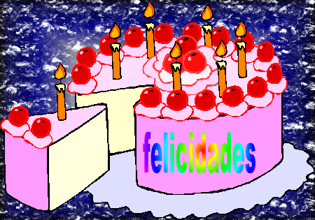 El desastre de María: Gifs animados y glitters de "Felicidades" y ...