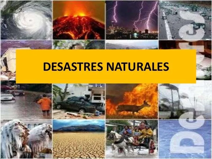 Desastres naturales