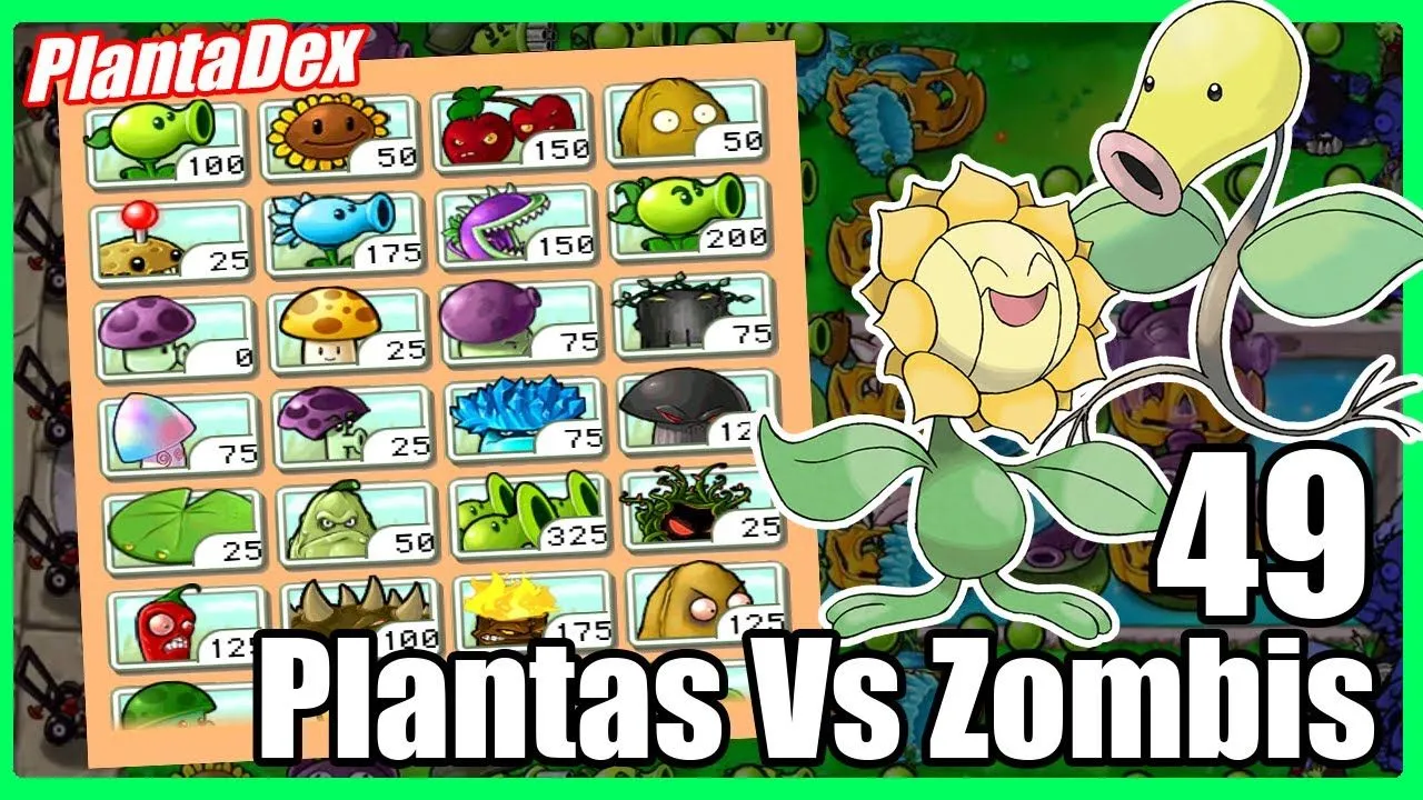 Cómo Desbloquear Todas Las Plantas de "Plants Vs Zombies" (Full PlantaDex) - YouTube