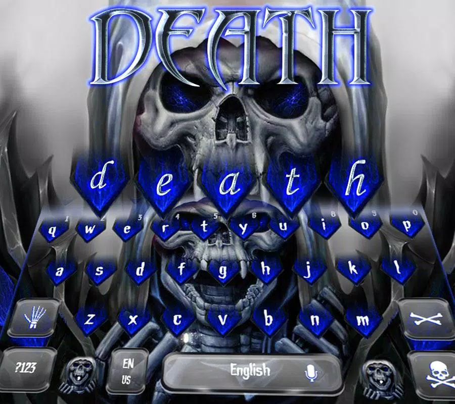 Descarga de APK de Muerte cráneo teclado tema venganza para Android Descarga de APK de Muerte cráneo teclado tema venganza para Android
