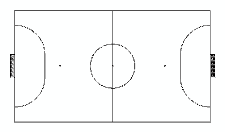 Descarga de Bloques de AutoCAD: Pistas deportivas Descarga de Bloques de AutoCAD: Pistas deportivas