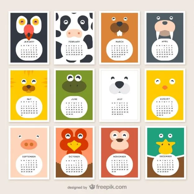 Descarga un Calendario 2016 para Imprimir | Jumabu Descarga un Calendario 2016 para Imprimir | Jumabu