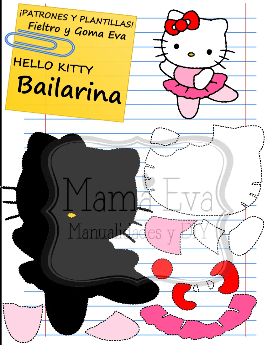 Descarga gratis nuestras plantillas para goma eva y fieltro de tus personajes de dibujos animados clásicos y de los 80's favo… | Manualidades, Hello kitty, Patrones Descarga gratis nuestras plantillas para goma eva y fieltro de tus personajes de dibujos animados clásicos y de los 80's favo… | Manualidades, Hello kitty, Patrones