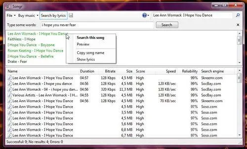Descarga musica simple y facilmente con Songr Descarga musica simple y facilmente con Songr