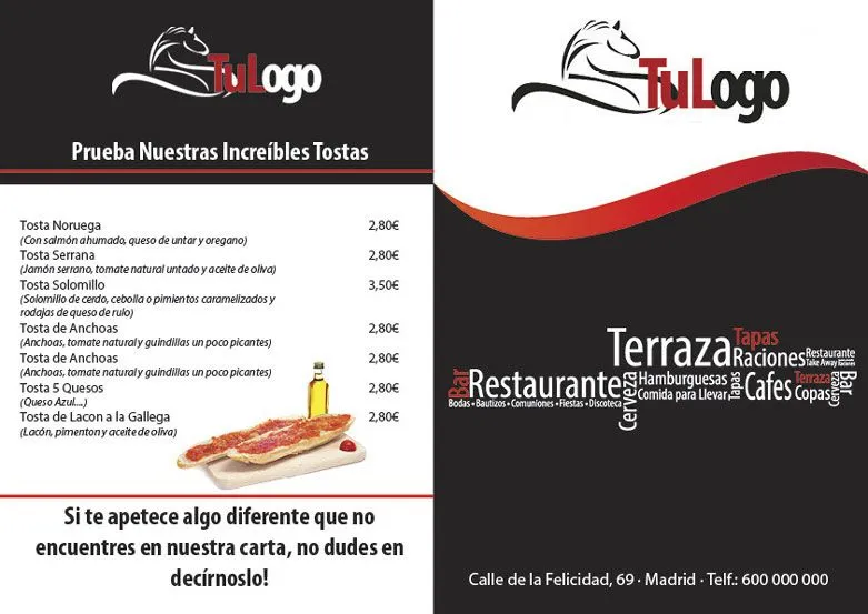 Descarga Plantilla Editable Carta Bar Restaurante A4 | Magical Art ... Descarga Plantilla Editable Carta Bar Restaurante A4 | Magical Art ...