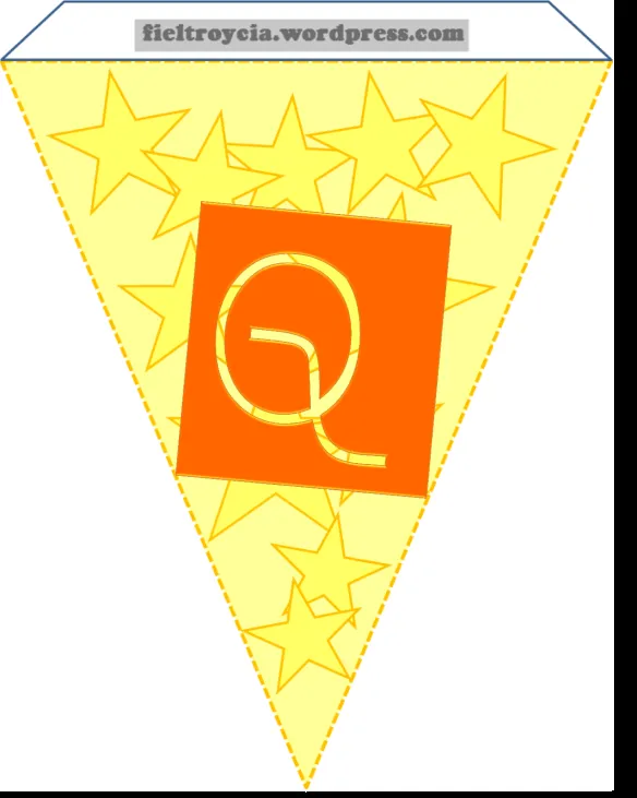 Descargable gratuito: Banderines y letras. | Fieltro y Cía. Descargable gratuito: Banderines y letras. | Fieltro y Cía.